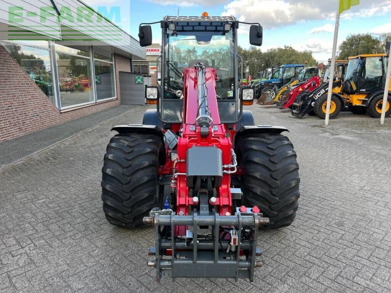 Teleskoplader van het type Weidemann  5080t, Gebrauchtmaschine in ag BROEKLAND (Foto 8)