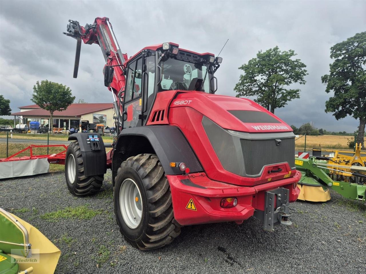 Teleskoplader of the type Weidemann  9580T, Gebrauchtmaschine in Bad Lausick (Picture 2)