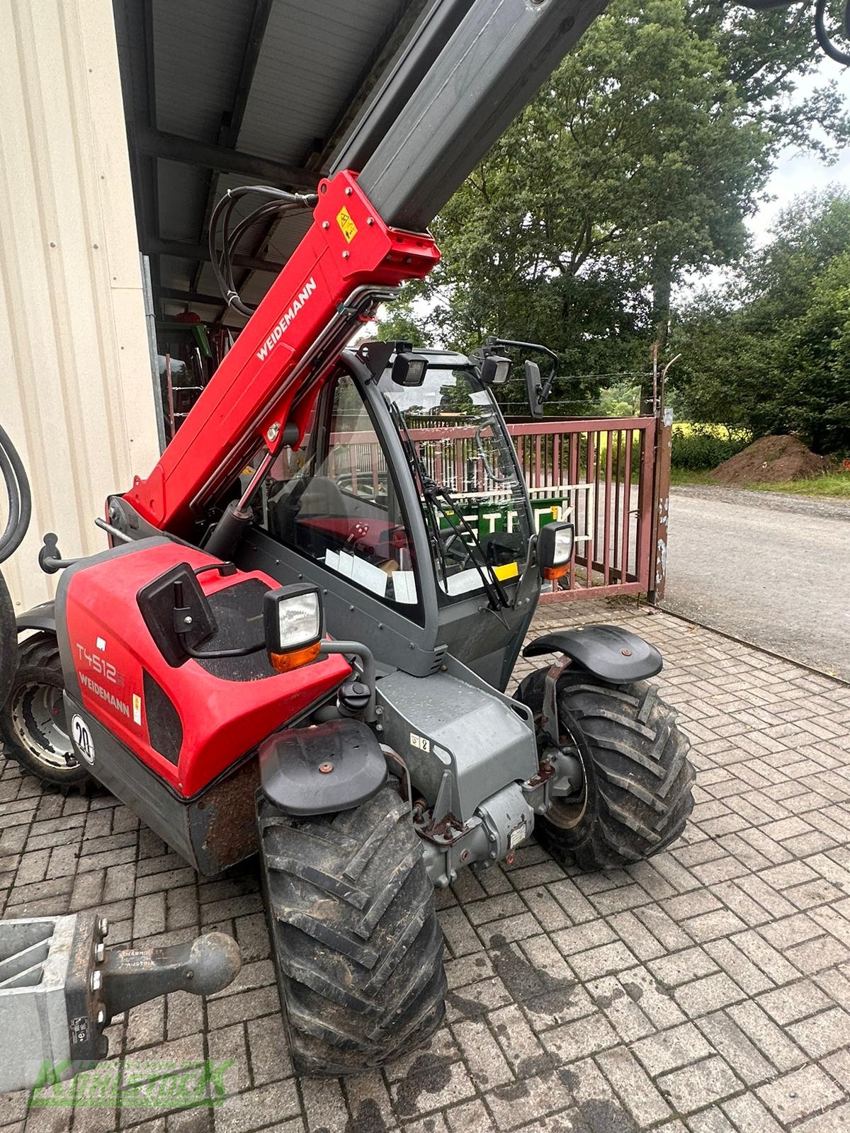 Teleskoplader typu Weidemann  T 4512 T4512, Gebrauchtmaschine w Tann (Zdjęcie 1)