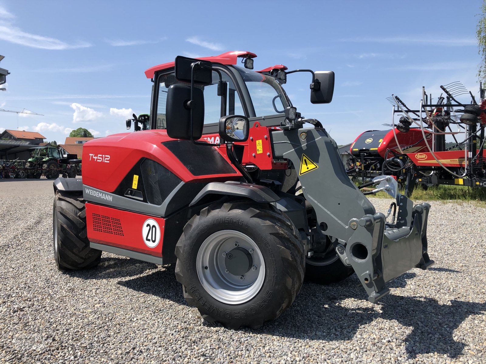 Teleskoplader du type Weidemann  T 4512, Neumaschine en Altusried-Kimratshofen (Photo 1)