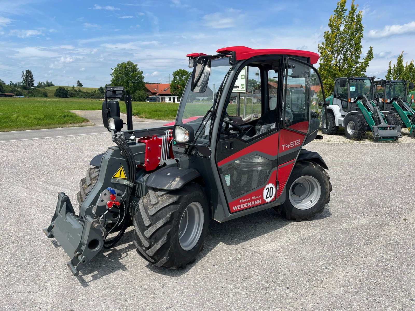 Teleskoplader typu Weidemann  T 4512, Gebrauchtmaschine w Antdorf (Zdjęcie 1)