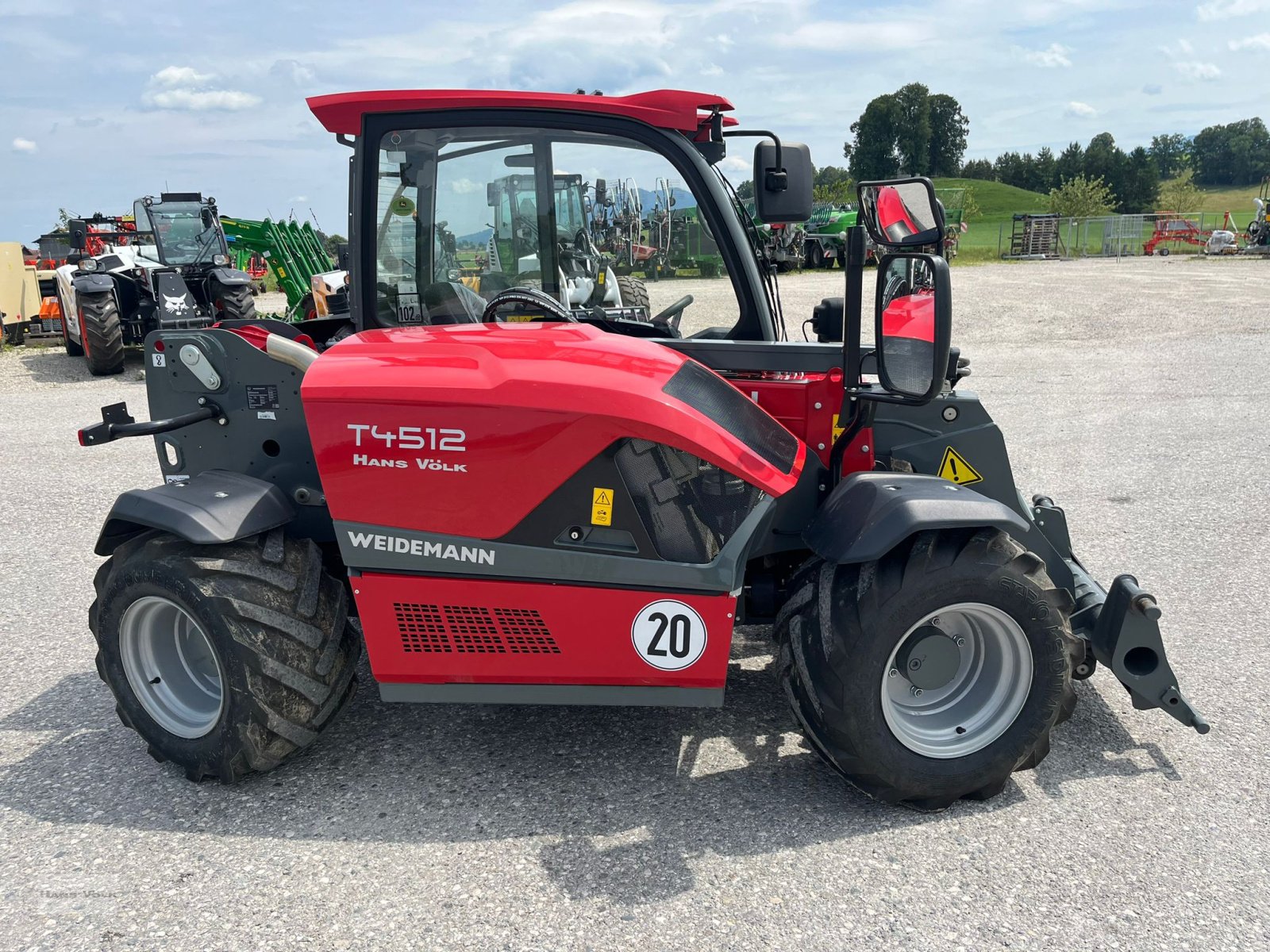 Teleskoplader tip Weidemann  T 4512, Gebrauchtmaschine in Antdorf (Poză 5)