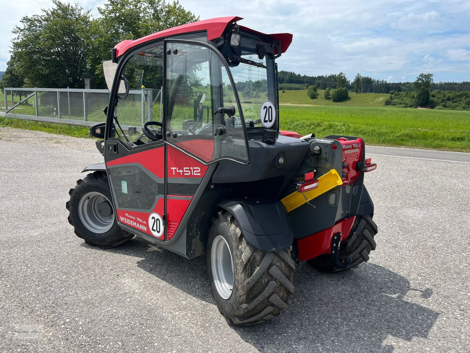 Teleskoplader of the type Weidemann  T 4512, Gebrauchtmaschine in Antdorf (Picture 9)