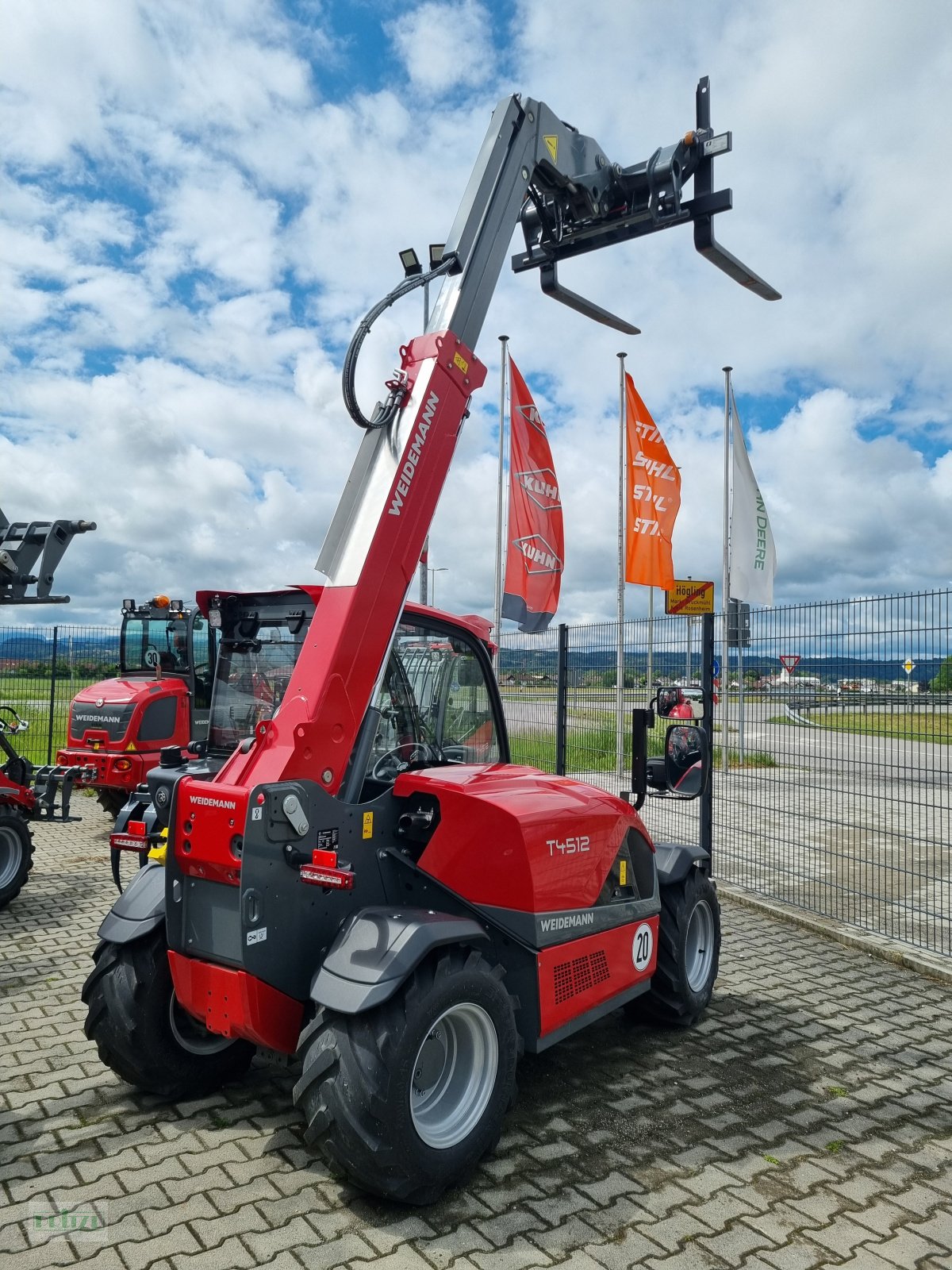 Teleskoplader typu Weidemann  T 4512, Neumaschine v Bruckmühl (Obrázek 1)