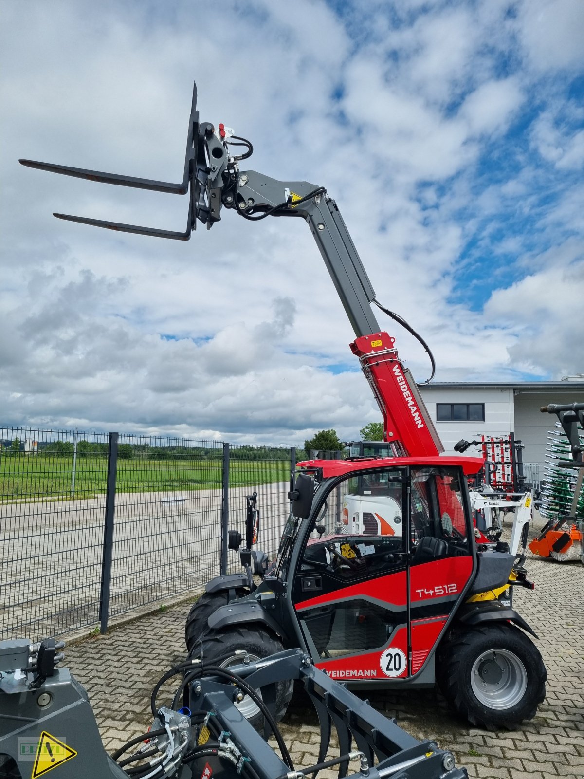 Teleskoplader typu Weidemann  T 4512, Neumaschine v Bruckmühl (Obrázek 3)