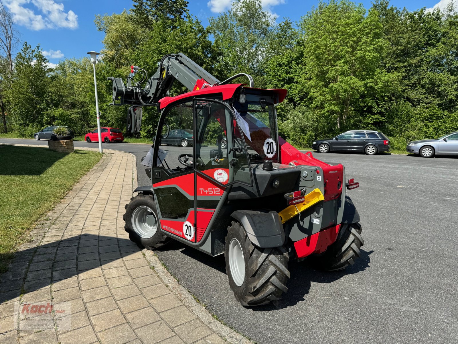 Teleskoplader del tipo Weidemann  T 4512, Neumaschine en Neumarkt / Pölling (Imagen 5)