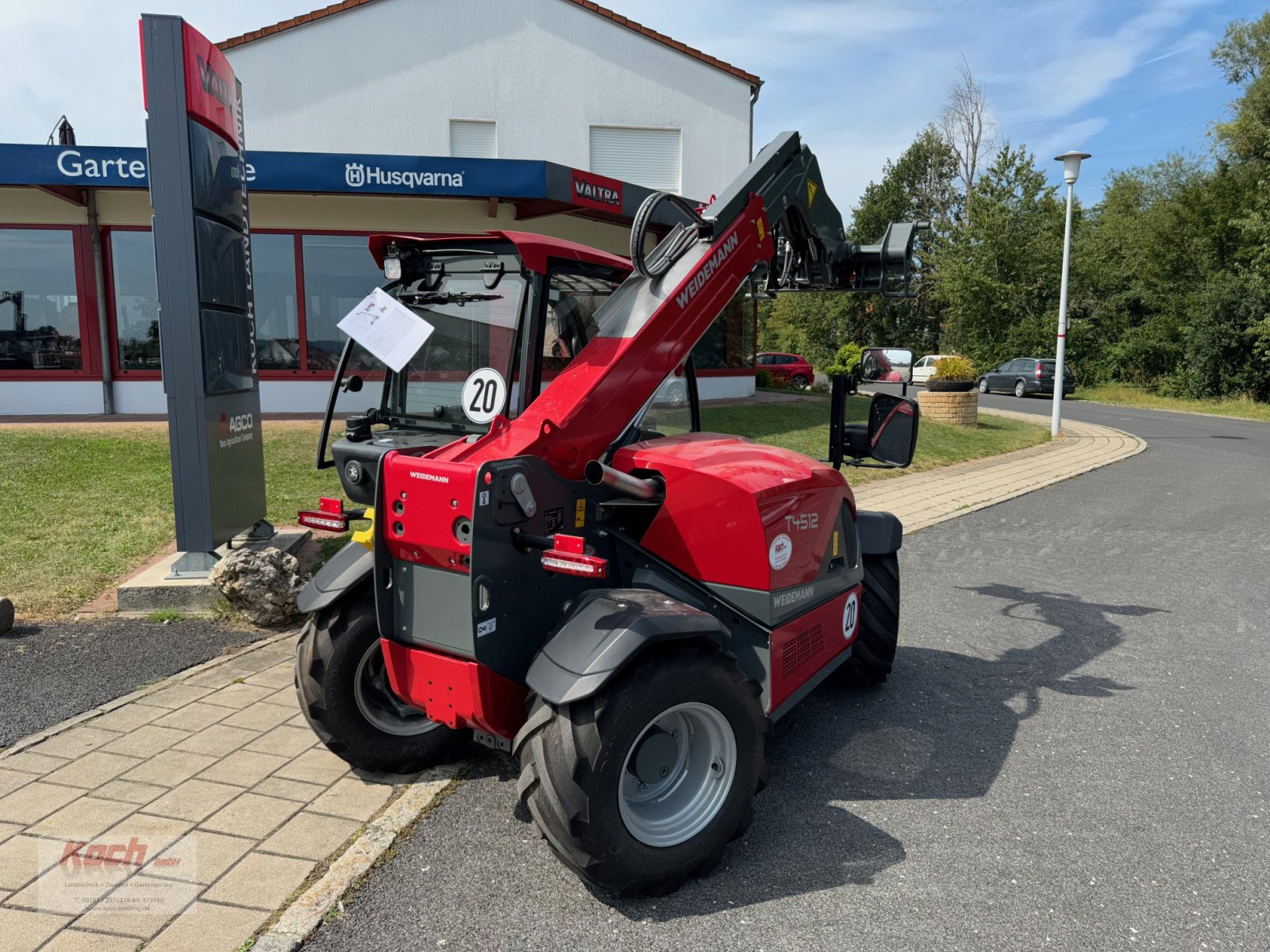 Teleskoplader des Typs Weidemann  T 4512, Neumaschine in Neumarkt / Pölling (Bild 3)