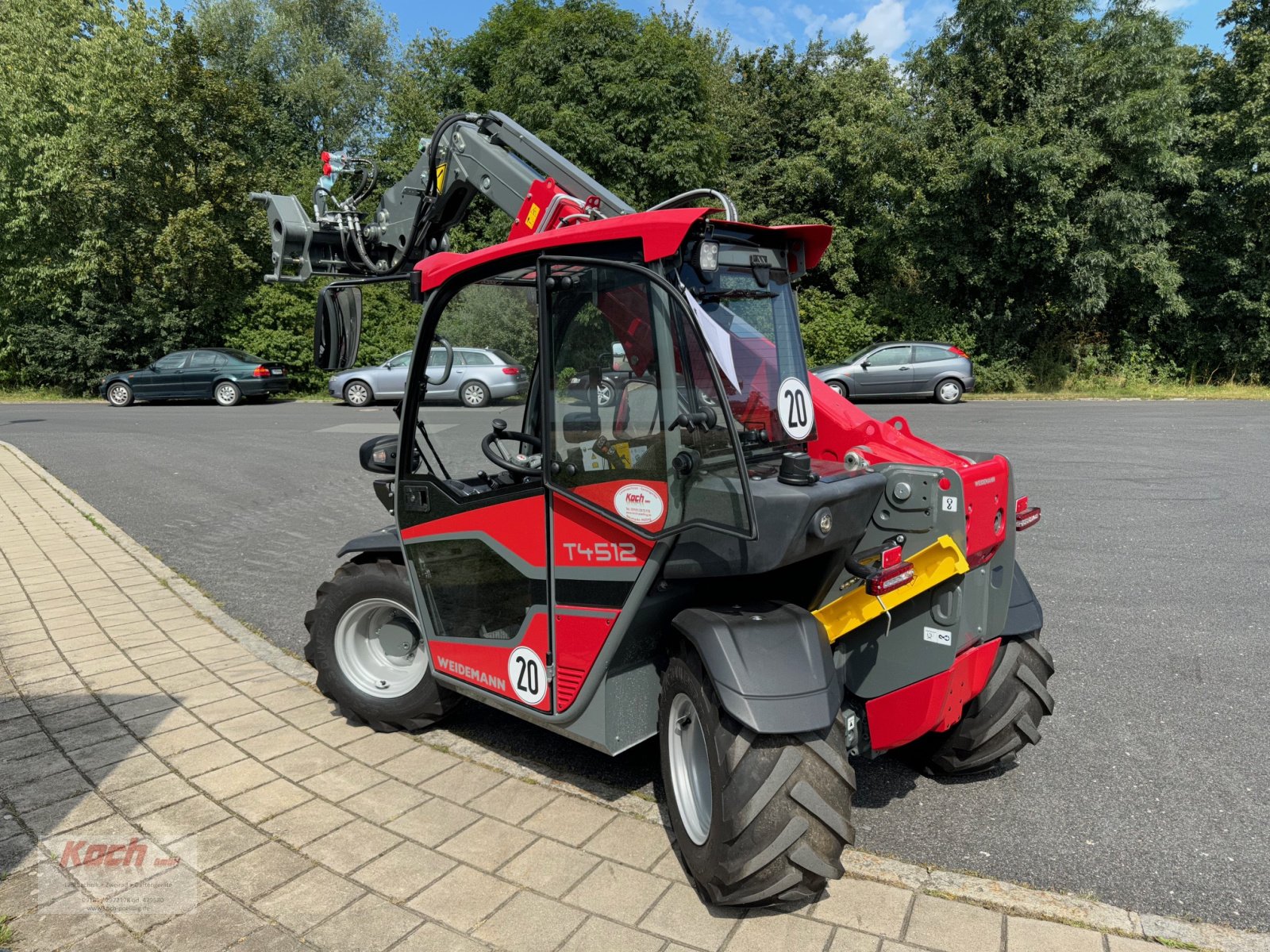 Teleskoplader del tipo Weidemann  T 4512, Neumaschine en Neumarkt / Pölling (Imagen 4)