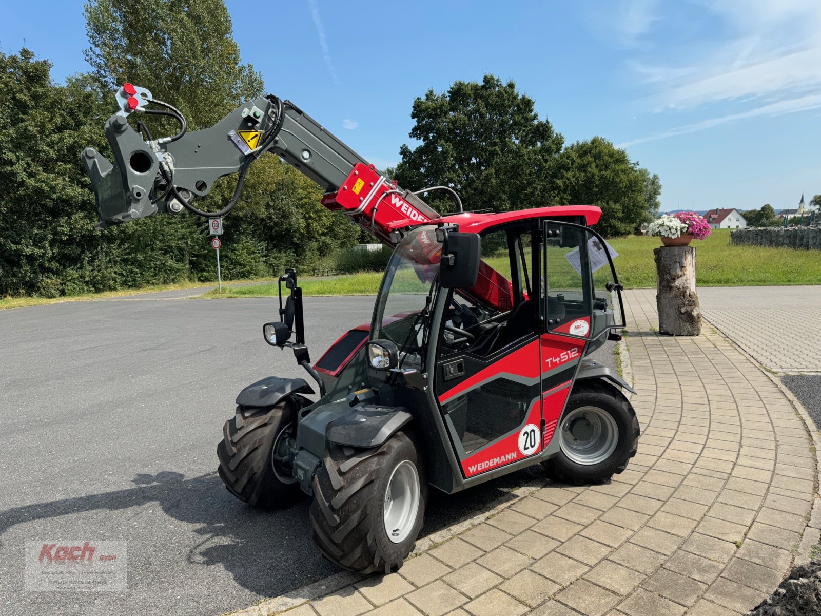 Teleskoplader of the type Weidemann  T 4512, Neumaschine in Neumarkt / Pölling (Picture 5)