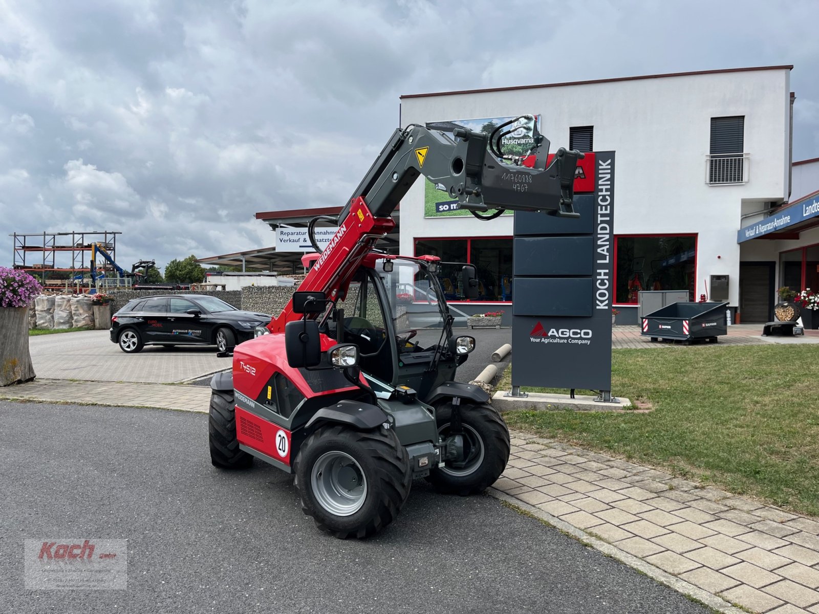 Teleskoplader van het type Weidemann  T 4512, Neumaschine in Neumarkt / Pölling (Foto 1)