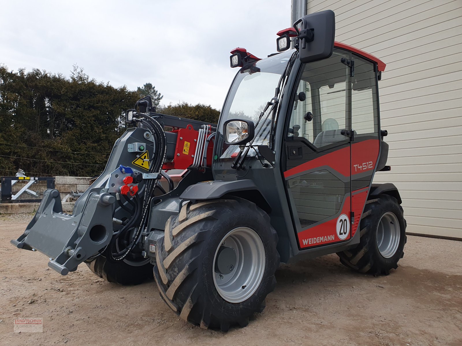 Teleskoplader van het type Weidemann  T 4512, Neumaschine in Kirkel-Altstadt (Foto 1)