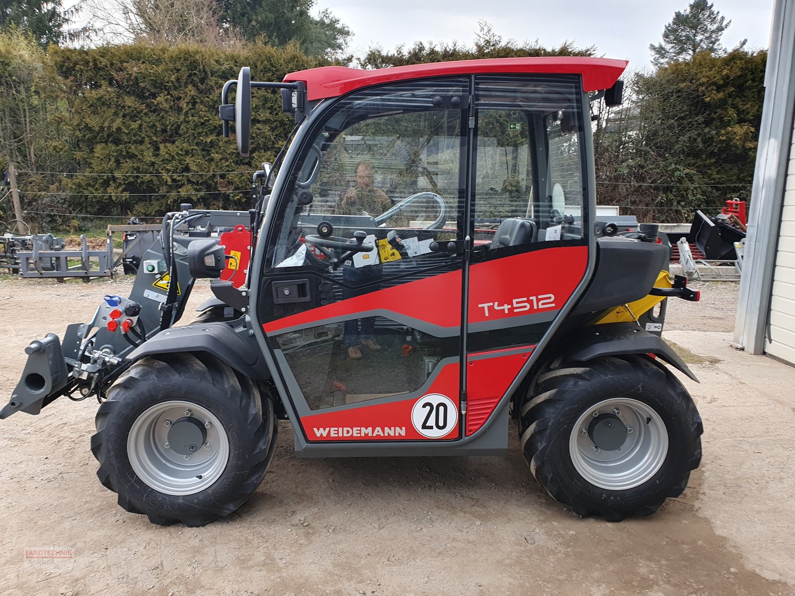 Teleskoplader van het type Weidemann  T 4512, Neumaschine in Kirkel-Altstadt (Foto 3)