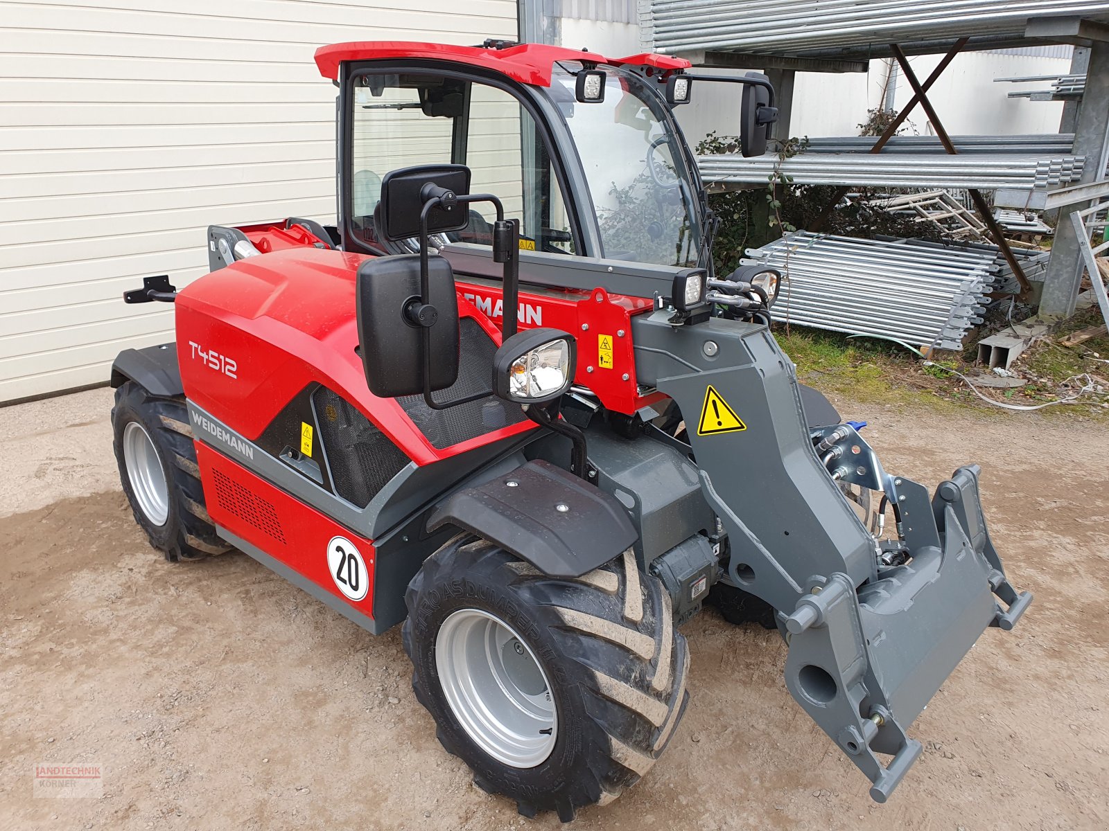 Teleskoplader van het type Weidemann  T 4512, Neumaschine in Kirkel-Altstadt (Foto 5)