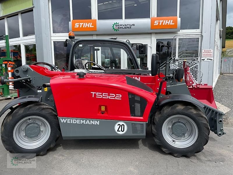 Teleskoplader of the type Weidemann  T 5522, Neumaschine in Rittersdorf (Picture 1)