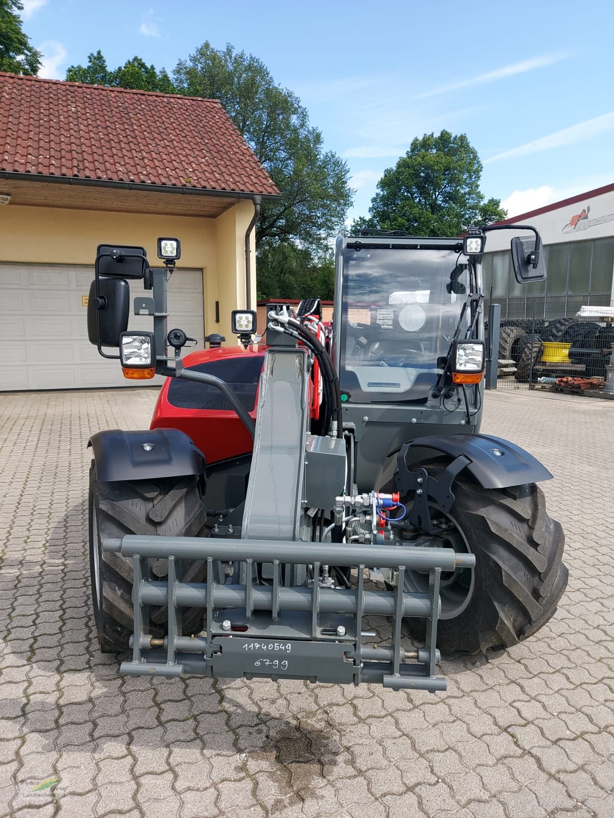 Teleskoplader van het type Weidemann  T 5522, Neumaschine in Pegnitz-Bronn (Foto 7)