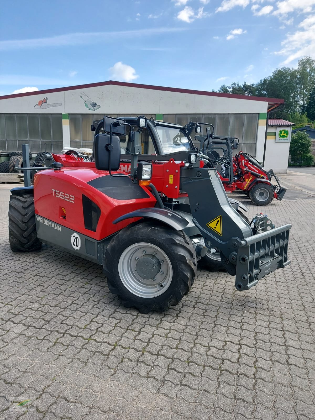 Teleskoplader van het type Weidemann  T 5522, Neumaschine in Pegnitz-Bronn (Foto 8)