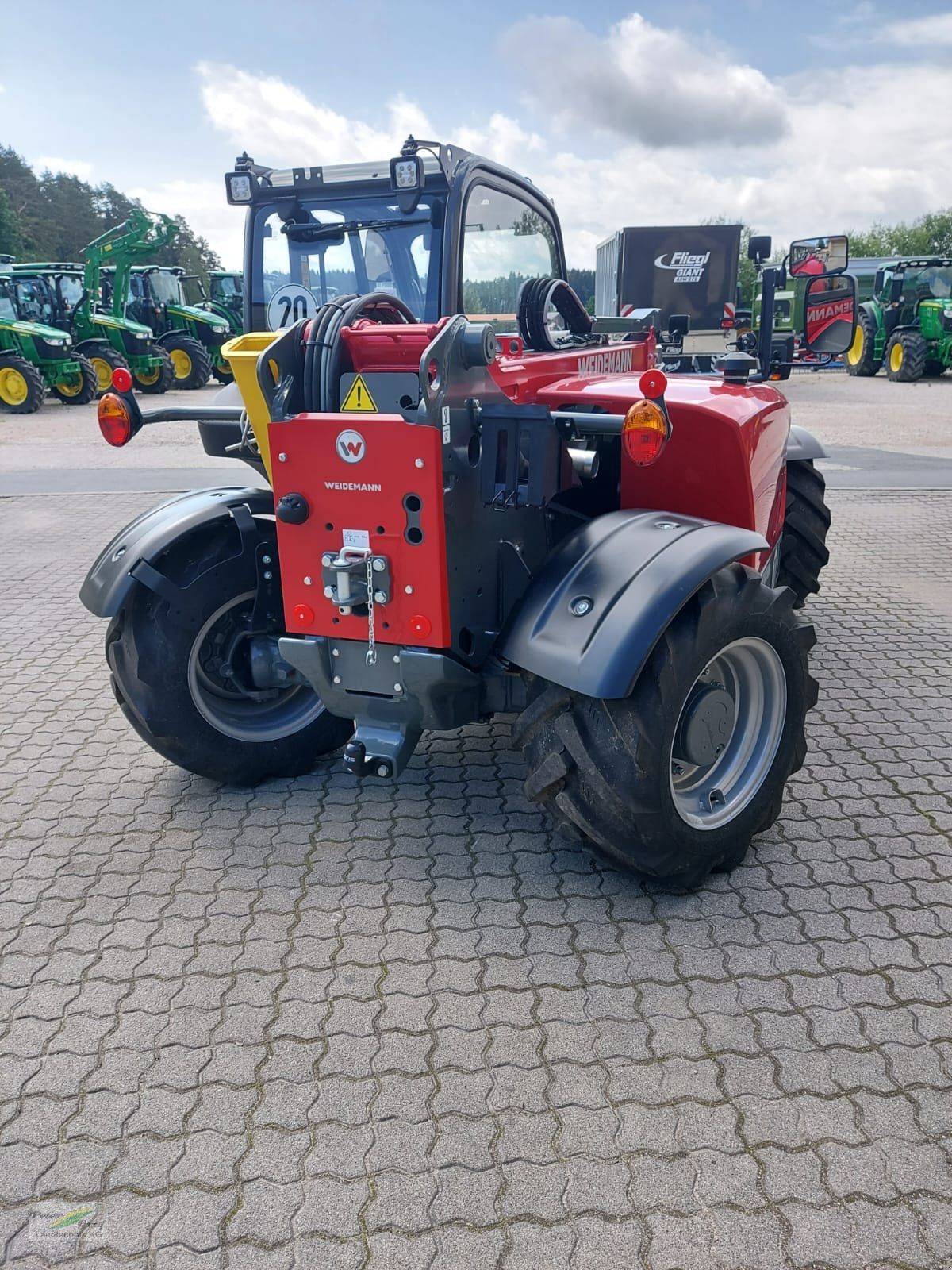 Teleskoplader van het type Weidemann  T 5522, Neumaschine in Pegnitz-Bronn (Foto 11)