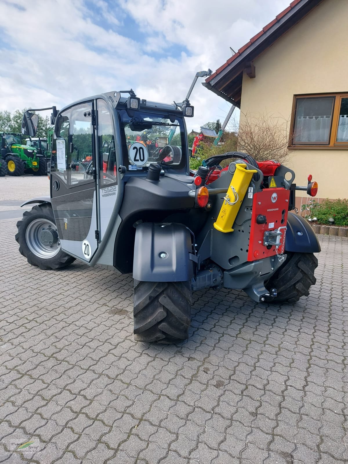 Teleskoplader van het type Weidemann  T 5522, Neumaschine in Pegnitz-Bronn (Foto 12)