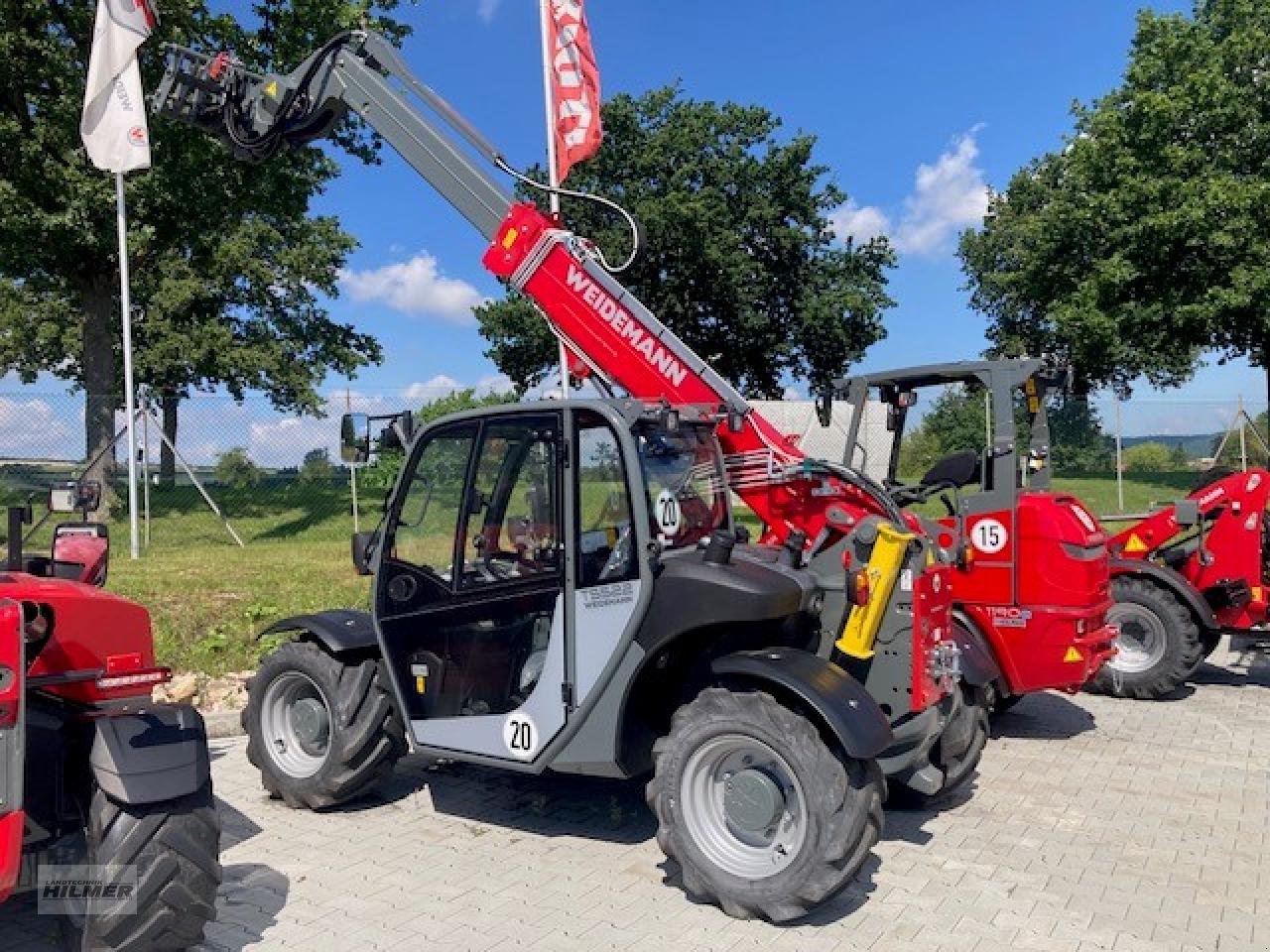 Teleskoplader van het type Weidemann  T 5522, Neumaschine in Moringen (Foto 1)