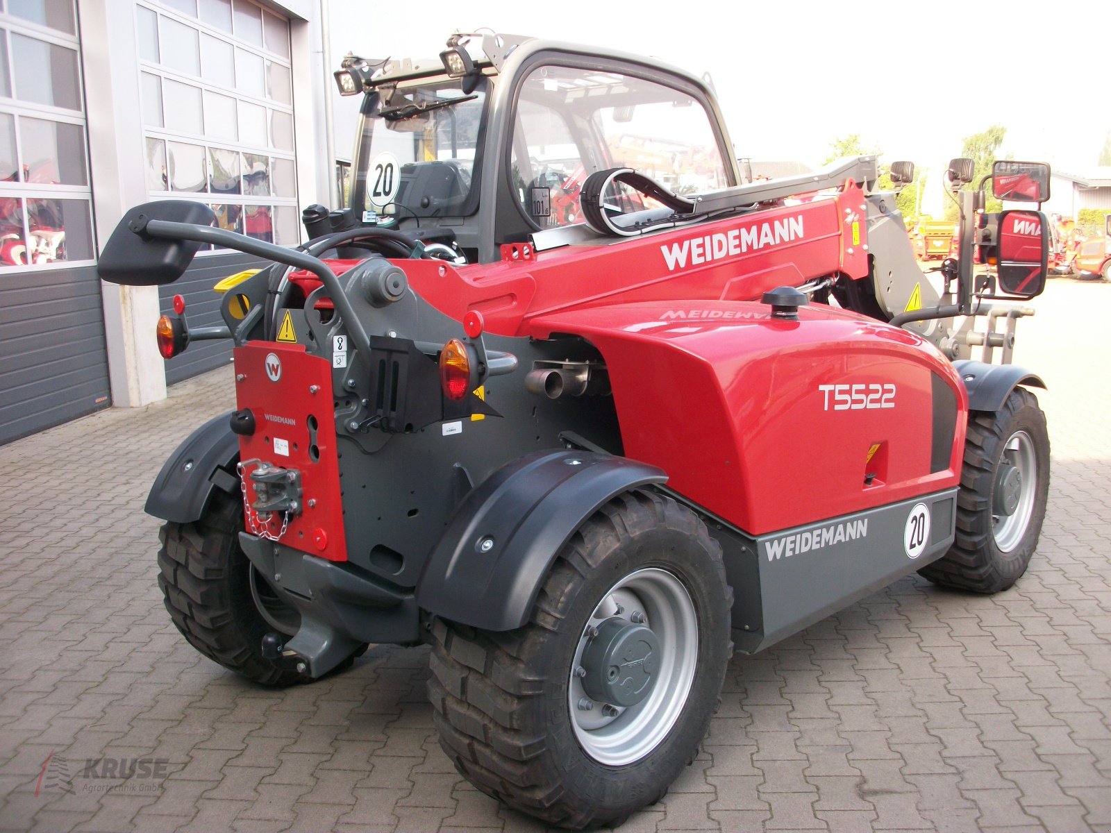 Teleskoplader of the type Weidemann  T 5522, Neumaschine in Fürstenau (Picture 8)