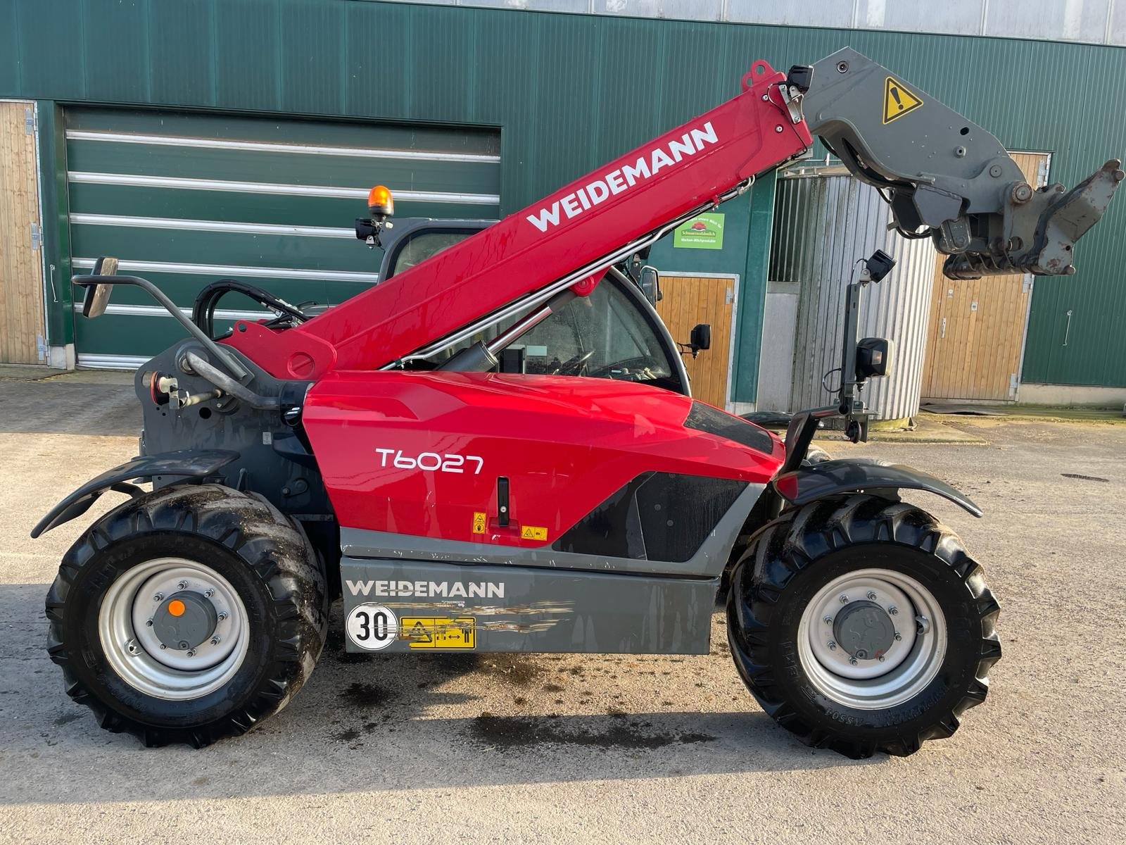 Teleskoplader van het type Weidemann  T 6027, Gebrauchtmaschine in Hüfingen - Behla (Foto 1)