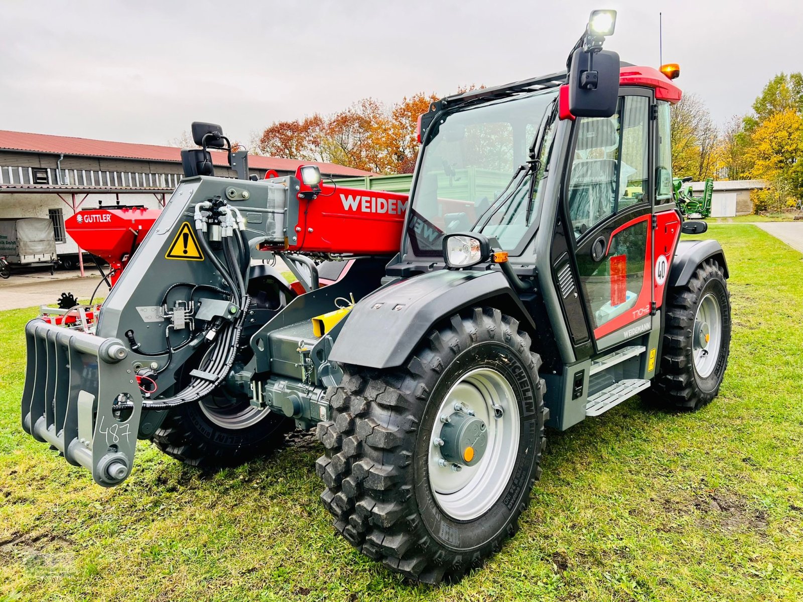 Teleskoplader tip Weidemann  T 7042, Neumaschine in Karstädt (Poză 1)