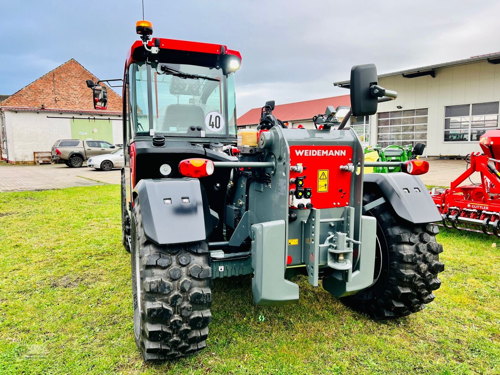 Teleskoplader a típus Weidemann  T 7042, Neumaschine ekkor: Karstädt (Kép 3)