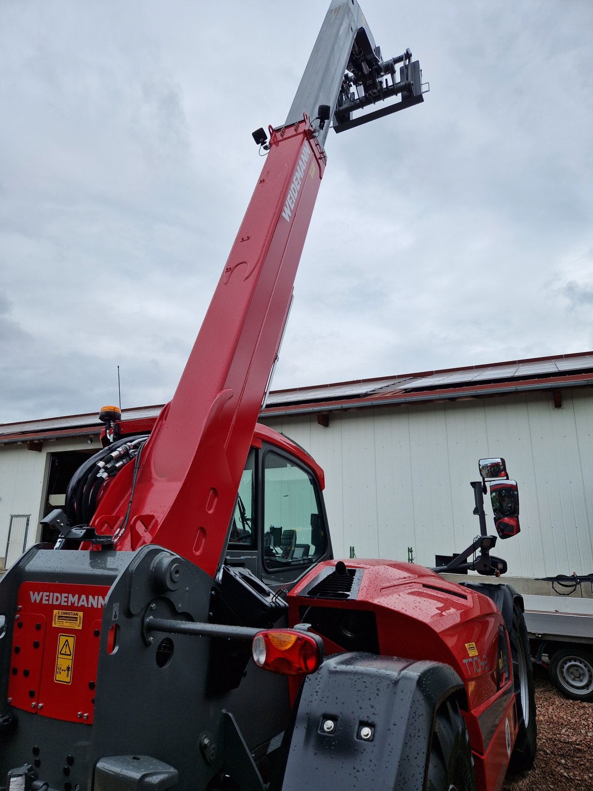 Teleskoplader van het type Weidemann  T 7042, Neumaschine in Bad Sobernheim (Foto 4)