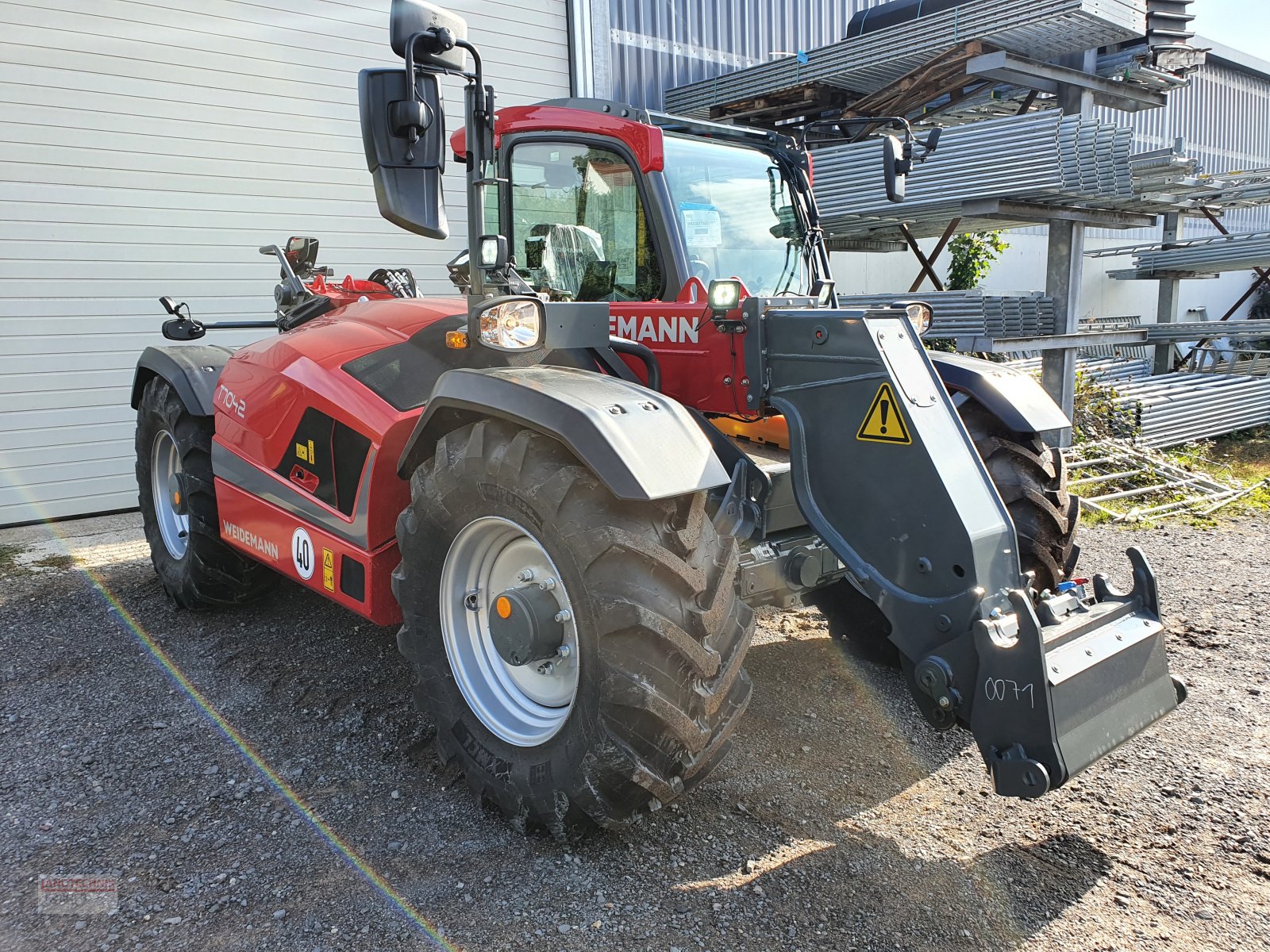 Teleskoplader typu Weidemann  T 7042, Neumaschine v Kirkel-Altstadt (Obrázok 18)