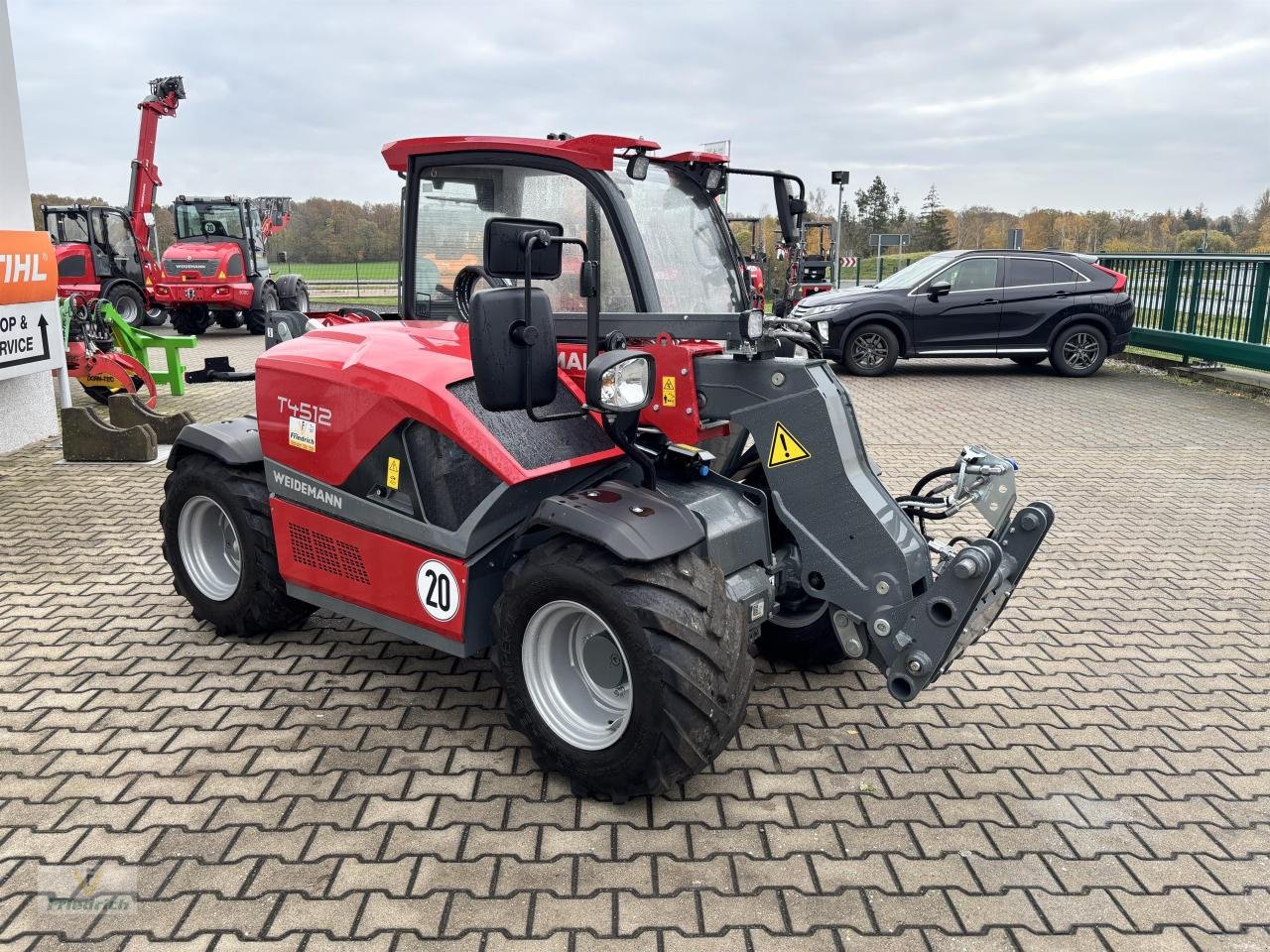 Teleskoplader tip Weidemann  T4512 (T01-01), Neumaschine in Bad Lausick (Poză 2)