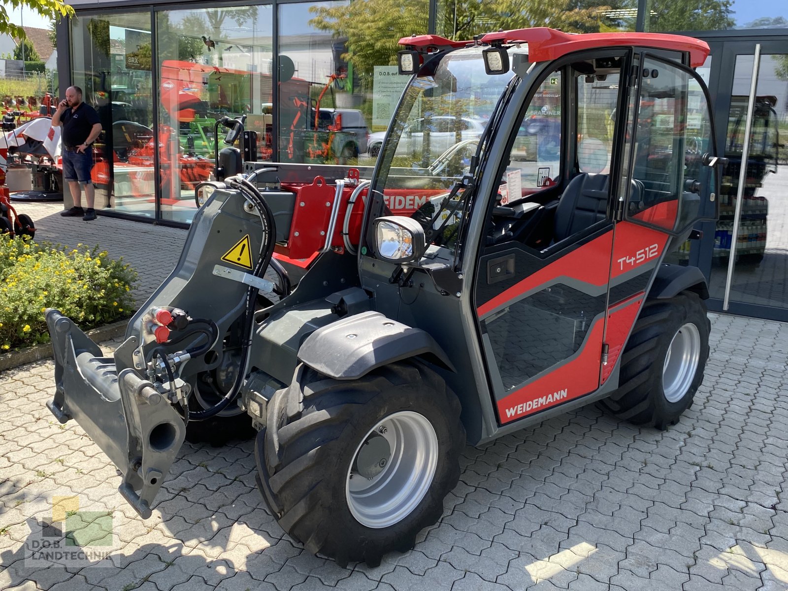 Teleskoplader tip Weidemann  T4512, Gebrauchtmaschine in Brunnen (Poză 1)