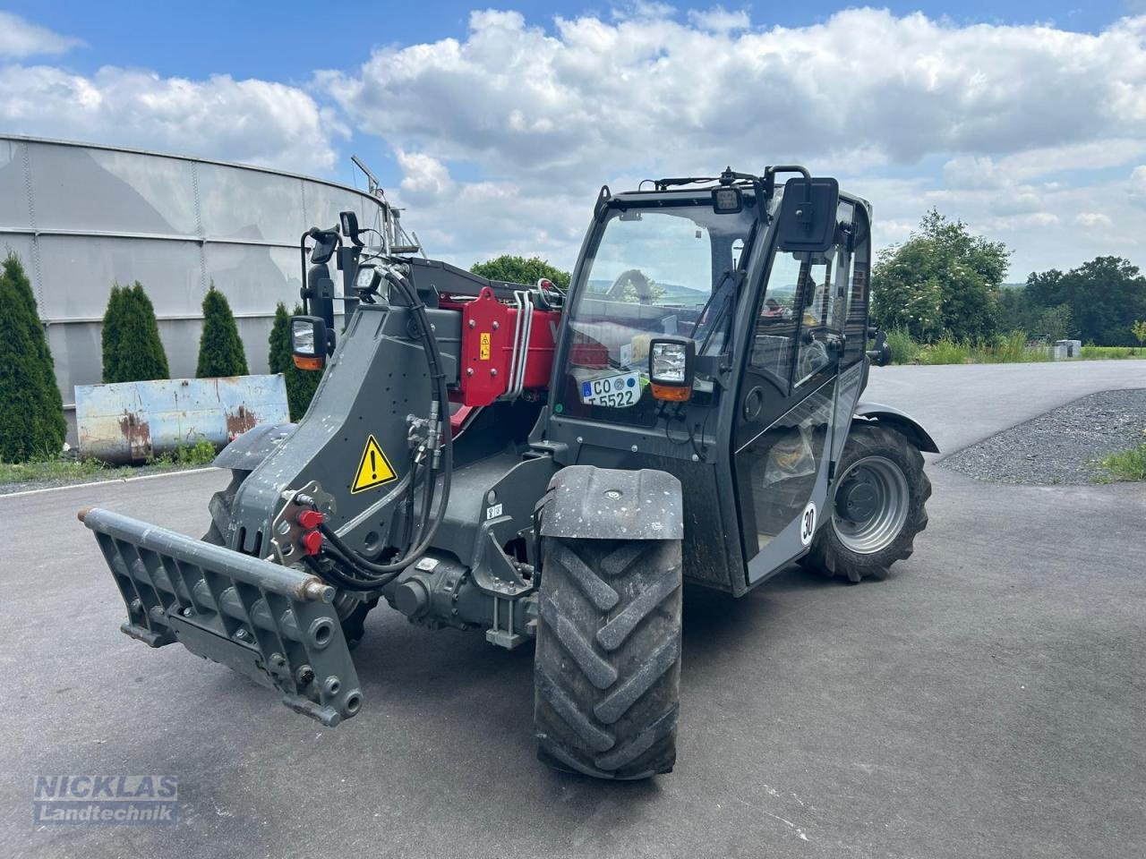 Teleskoplader tip Weidemann  T5522, Gebrauchtmaschine in Schirradorf (Poză 2)