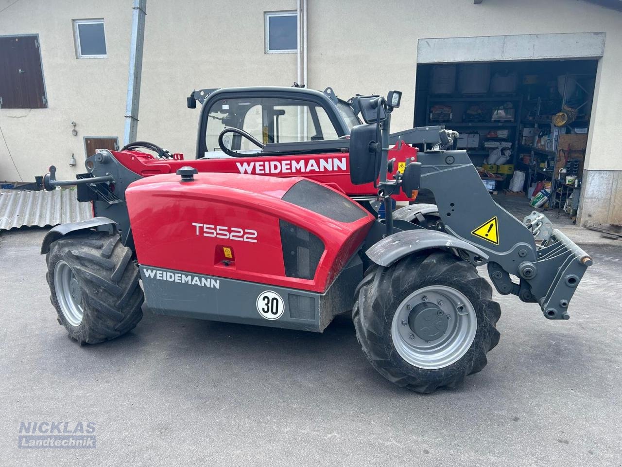 Teleskoplader van het type Weidemann  T5522, Gebrauchtmaschine in Schirradorf (Foto 3)