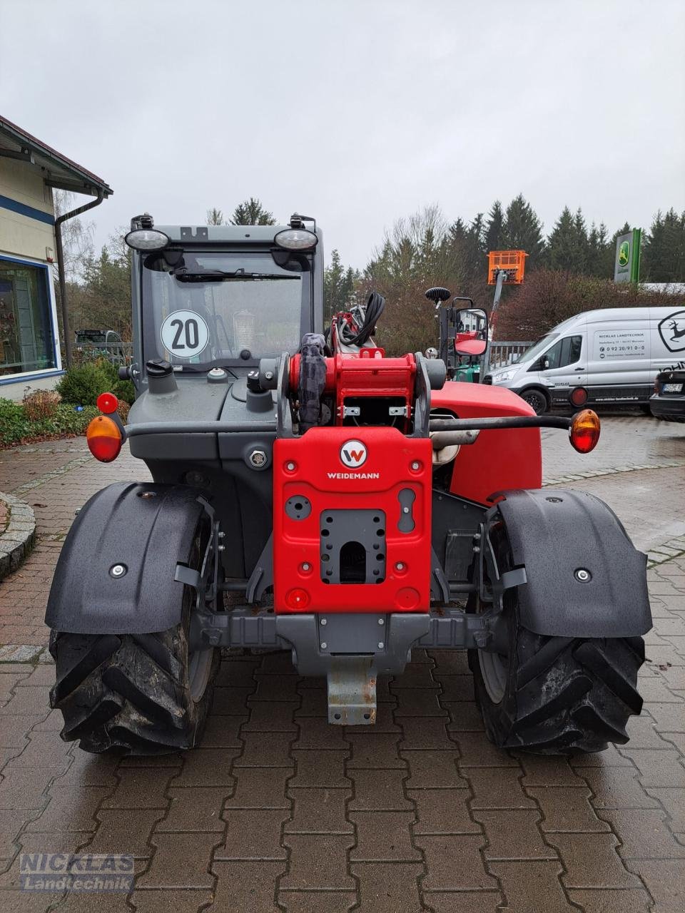 Teleskoplader del tipo Weidemann  T5522, Gebrauchtmaschine In Schirradorf (Immagine 4)