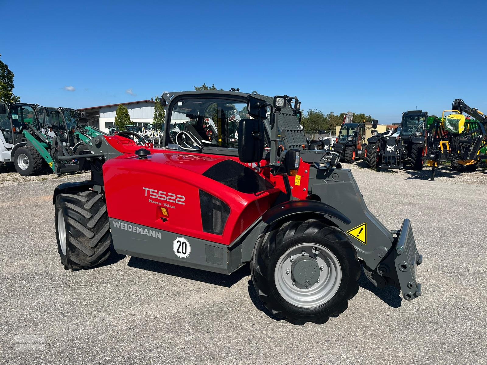 Teleskoplader tip Weidemann  T5522, Gebrauchtmaschine in Antdorf (Poză 1)