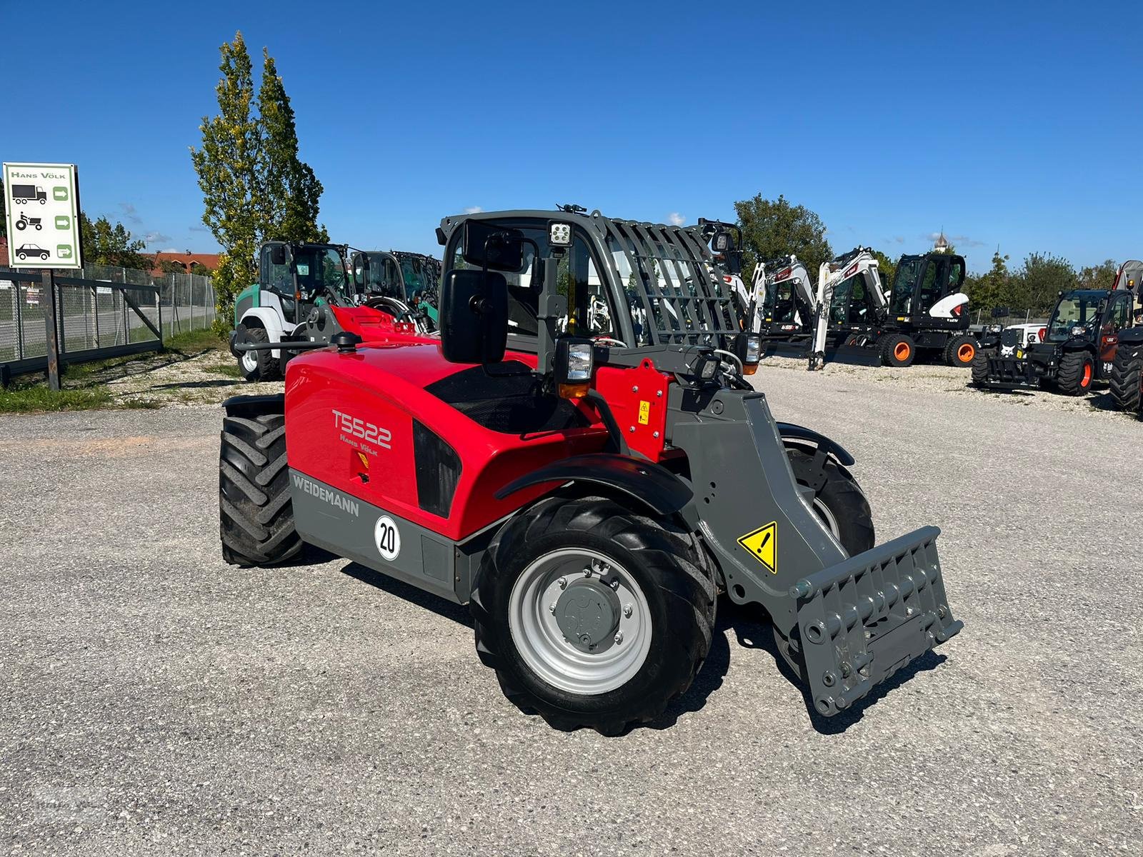 Teleskoplader tip Weidemann  T5522, Gebrauchtmaschine in Antdorf (Poză 2)