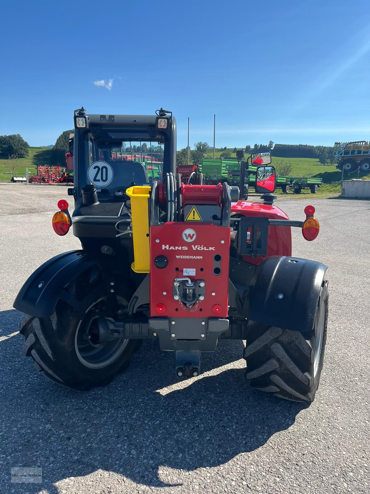 Teleskoplader tip Weidemann  T5522, Gebrauchtmaschine in Antdorf (Poză 3)