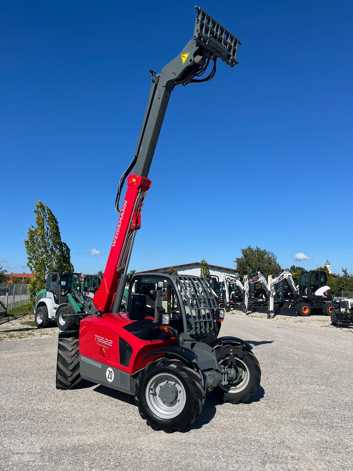 Teleskoplader tip Weidemann  T5522, Gebrauchtmaschine in Antdorf (Poză 5)