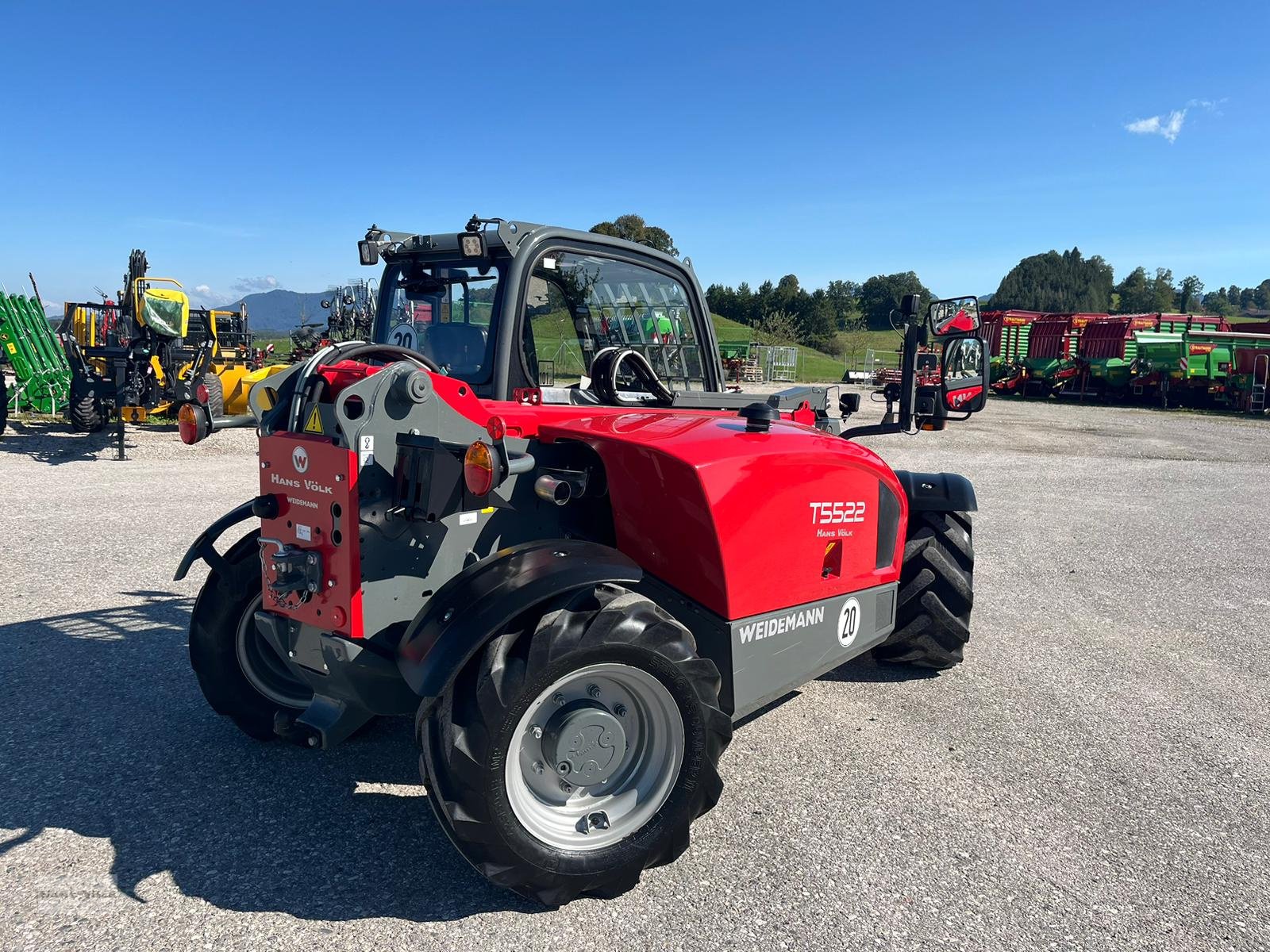 Teleskoplader tip Weidemann  T5522, Gebrauchtmaschine in Antdorf (Poză 9)