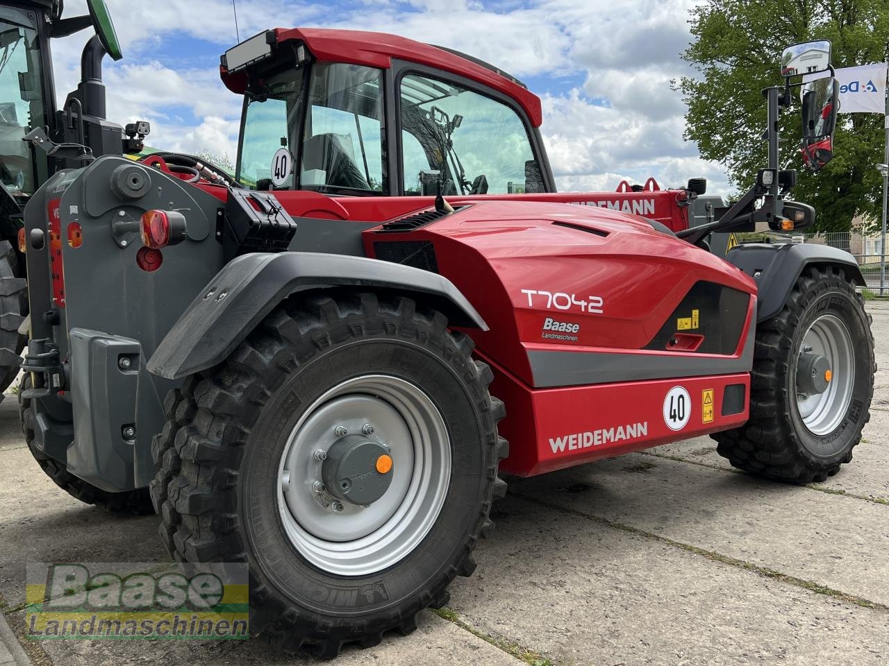 Teleskoplader tip Weidemann  T7042 40km/h Teleskoplader, Gebrauchtmaschine in Holthof (Poză 5)