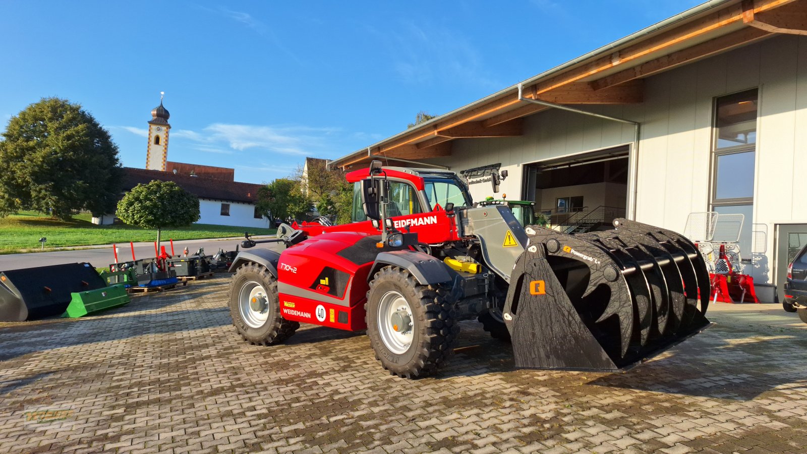 Teleskoplader a típus Weidemann  T7042, Neumaschine ekkor: Frauenneuharting (Kép 1)