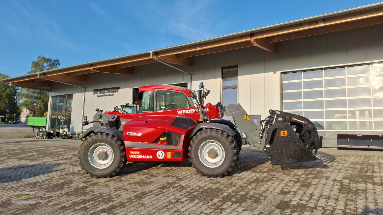 Teleskoplader van het type Weidemann  T7042, Neumaschine in Frauenneuharting (Foto 2)