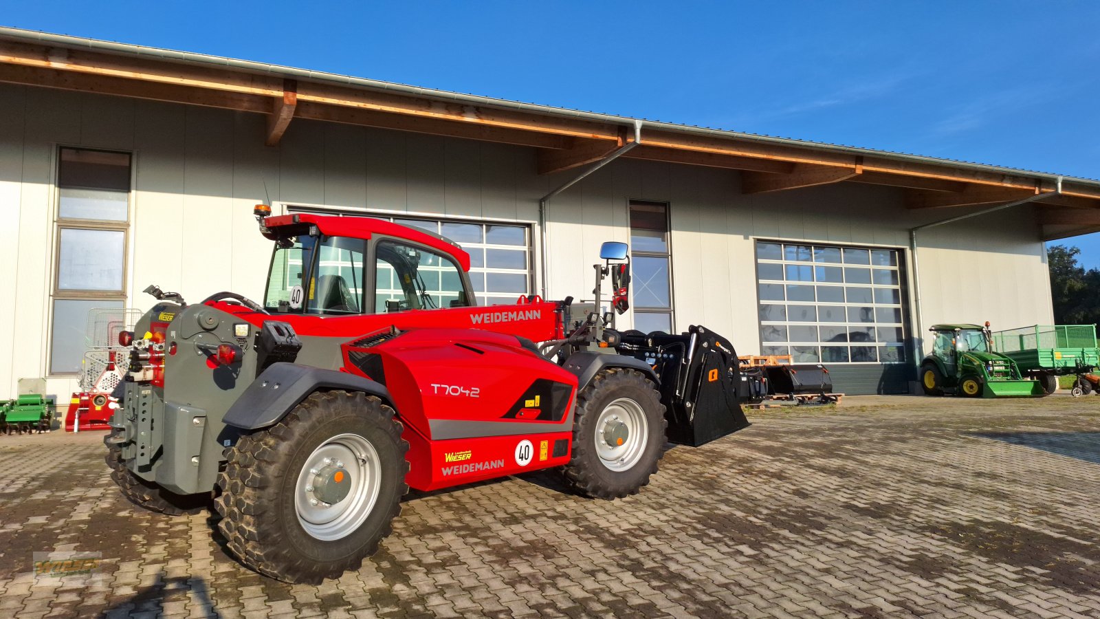 Teleskoplader van het type Weidemann  T7042, Neumaschine in Frauenneuharting (Foto 3)