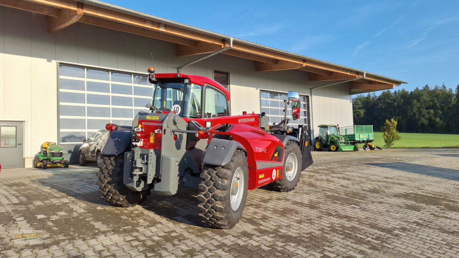 Teleskoplader van het type Weidemann  T7042, Neumaschine in Frauenneuharting (Foto 4)