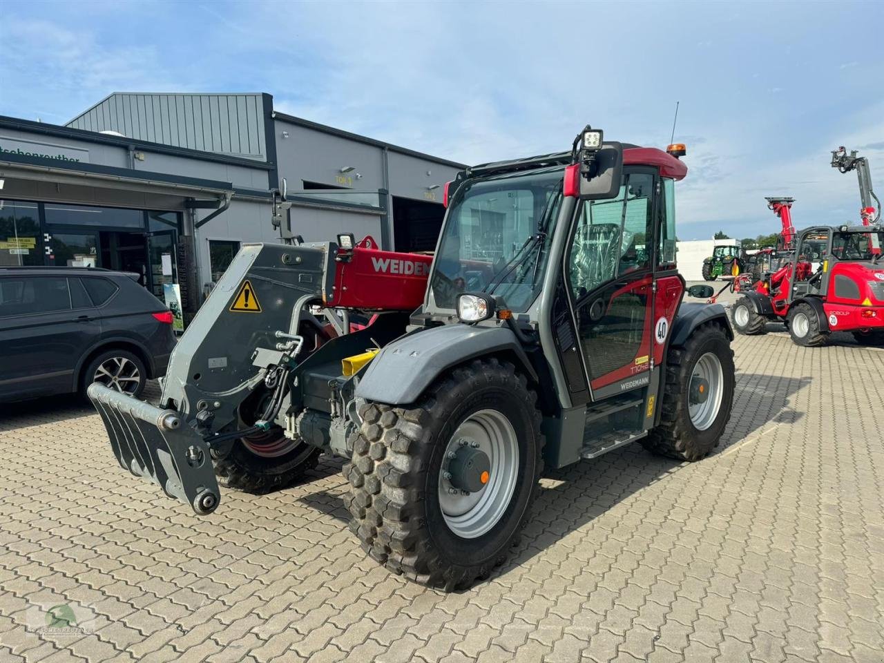 Teleskoplader of the type Weidemann  T7042, Neumaschine in Münchberg (Picture 1)