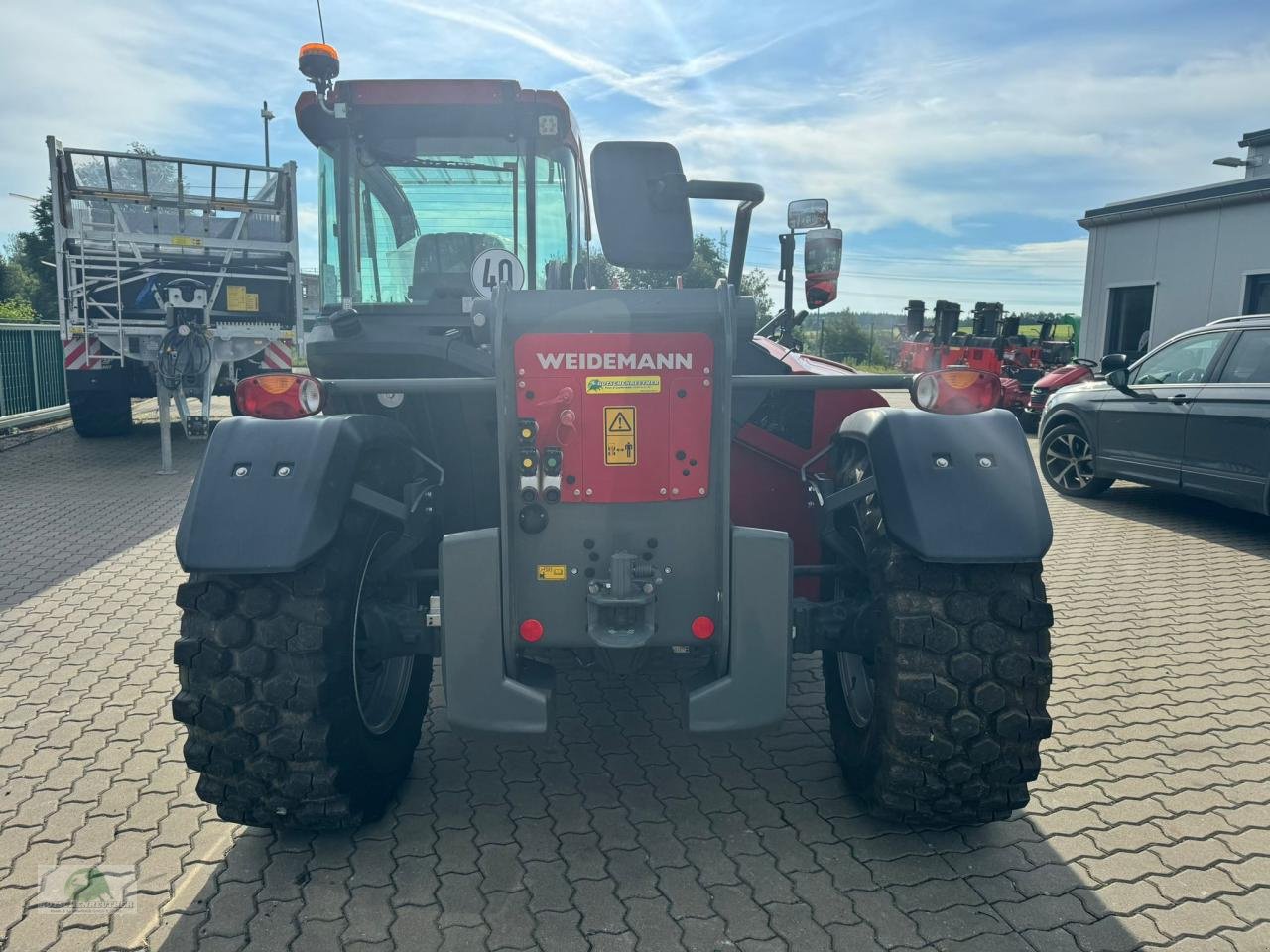 Teleskoplader of the type Weidemann  T7042, Neumaschine in Münchberg (Picture 4)