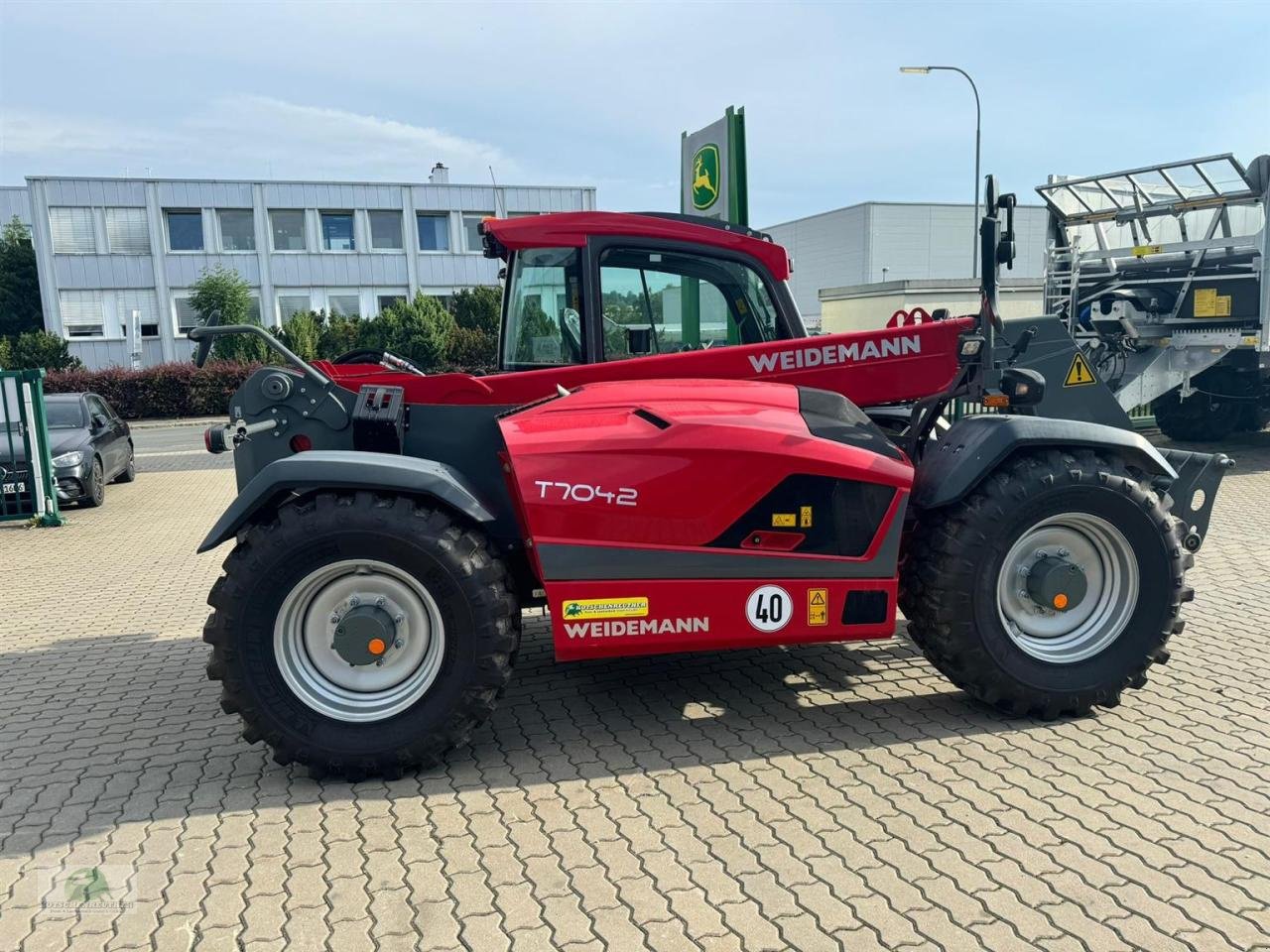 Teleskoplader van het type Weidemann  T7042, Neumaschine in Münchberg (Foto 7)