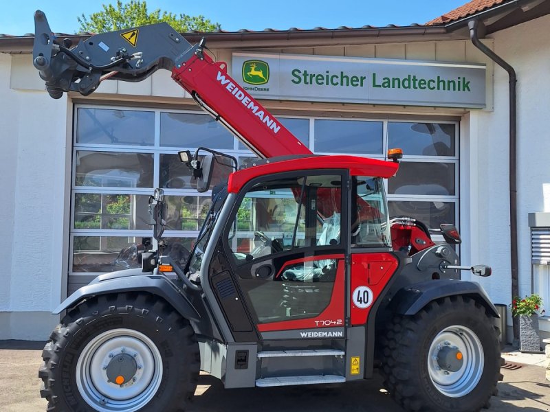 Teleskoplader del tipo Weidemann  T7042, Neumaschine In Günzach