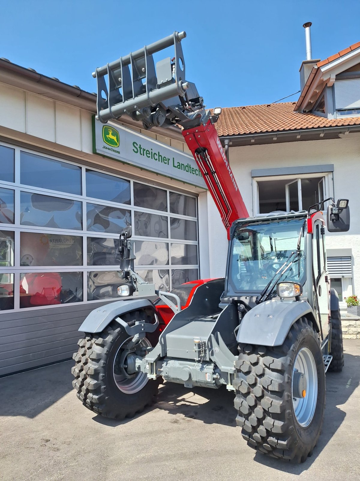 Teleskoplader van het type Weidemann  T7042, Neumaschine in Günzach (Foto 2)