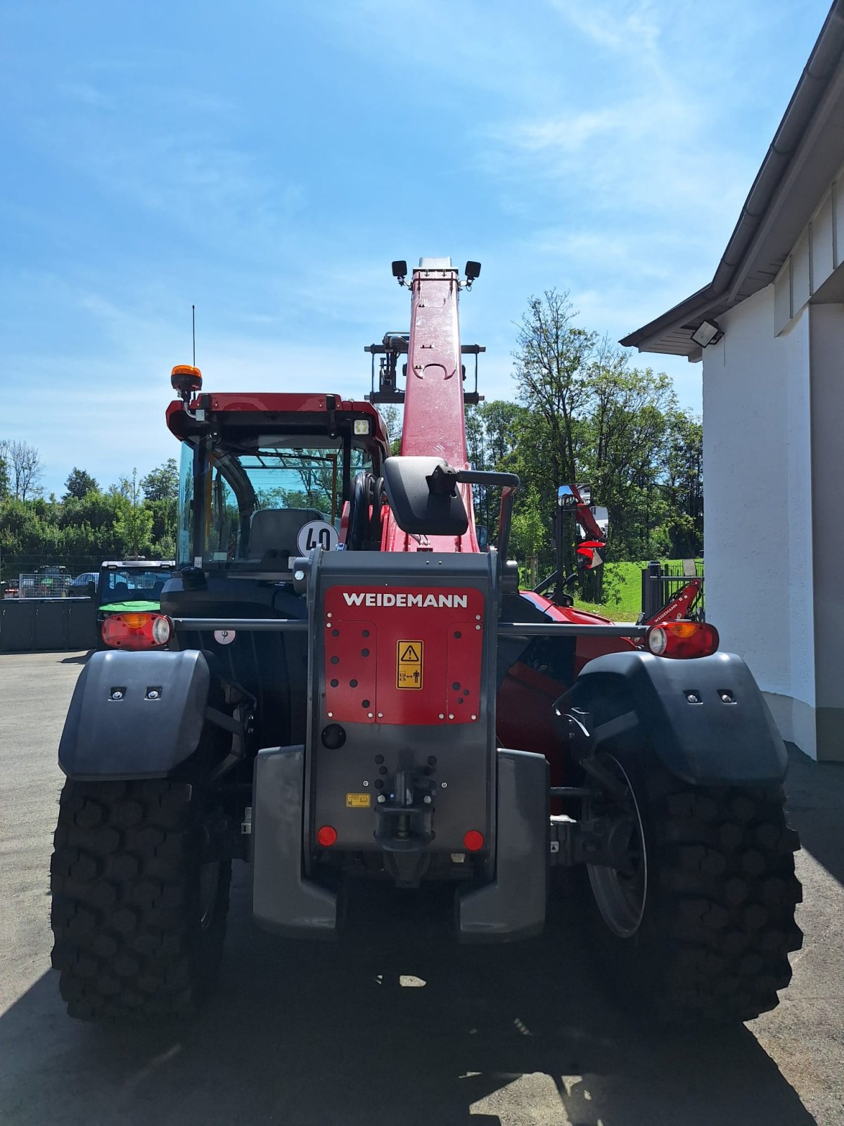 Teleskoplader van het type Weidemann  T7042, Neumaschine in Günzach (Foto 4)